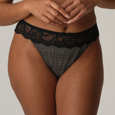 PrimaDonna Madison string trusse black tailor sort tern ternet 1