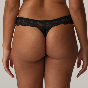 PrimaDonna Madison string trusse black tailor sort tern ternet 3