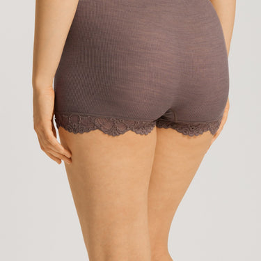 Hanro Woolen Lace boyleg shorts trusse stonewash Grå 3
