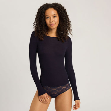 Hanro Ellis body uld deep navy BlÄ 1