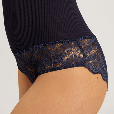 Hanro Ellis body uld deep navy BlÄ 2