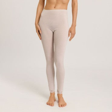 Hanro Woolen Lace leggings pumice Beige 1