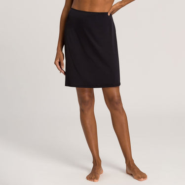 Hanro Satin Deluxe skørt black Sort 1