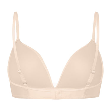 Hanro Satin Deluxe bh vatteret uden bøjle natural (skin) Hvid 7