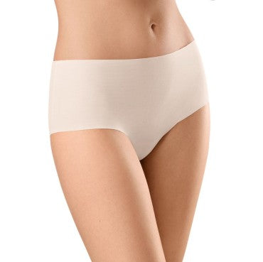 Hanro Invisible Cotton høj talje trusse sømløse trusser uden kanter powder Beige 1