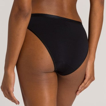 Hanro Cotton Sensation Mini klassisk rio trusse black Sort 2