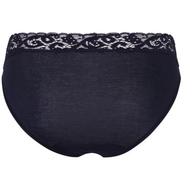 Hanro Moments MINI klassisk rio trusse black Sort 3
