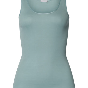 Hanro Cotton Seamless tank top bomuld tourmaline bl BlÄ 5