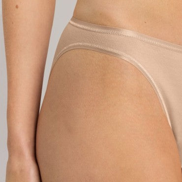 Hanro Cotton Seamless mini klassisk rio trusse beige Beige 4