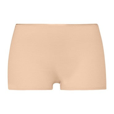 Hanro Cotton Seamless shorts trusse med kort ben beige Beige 4
