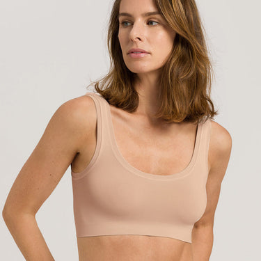 Hanro Touch Feeling bh crop top beige Beige 2