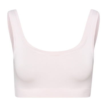 Hanro Touch Feeling bh crop top bonbon Lyserød 5