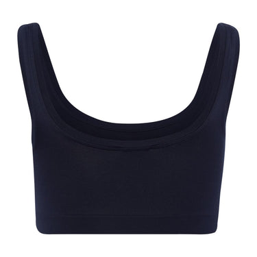 Hanro Touch Feeling bh crop top deep navy Blå 5