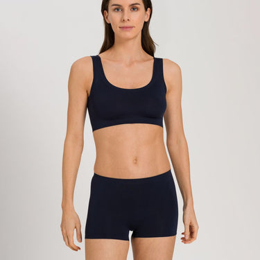 Hanro Touch Feeling bh crop top deep navy BlÄ 1