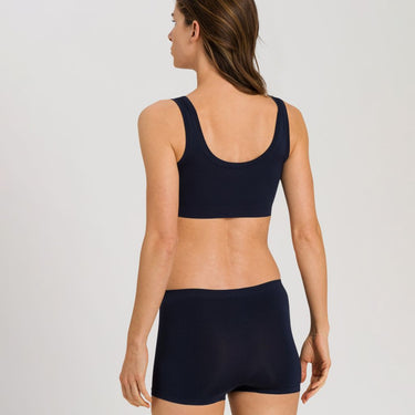 Hanro Touch Feeling bh crop top deep navy BlÄ 3