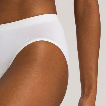 Hanro Touch Feeling midi klassisk rio trusse white Hvid 4