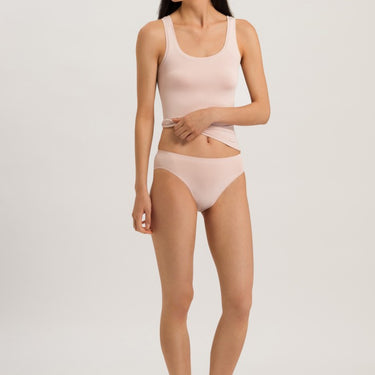 Hanro Touch Feeling tank top peach whip Lyserød 4