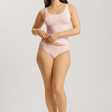 Hanro Touch Feeling tank top rose cream Lyserød 4