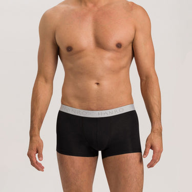 ANNE SAX Cotton Essentials 2 stk logo herre-shorts black Sort 1