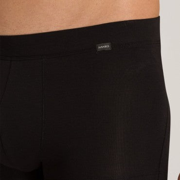 Hanro Natural Function boxerpants herre-shorts deep black Sort 4