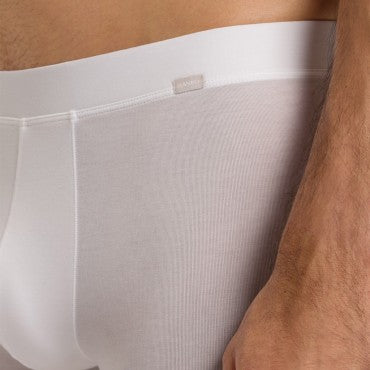 Hanro Natural Function boxerpants herre-shorts white Hvid 4