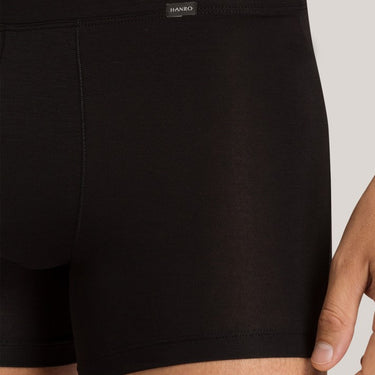 Hanro Natural Function long pants herre-shorts deep black Sort 5
