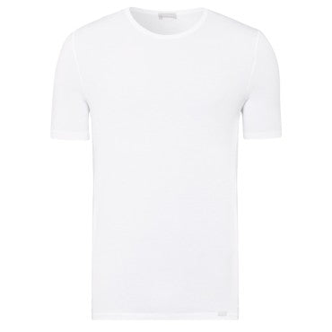 Hanro Natural Function herre-T-Shirt kort ærme rund hals white Hvid 5