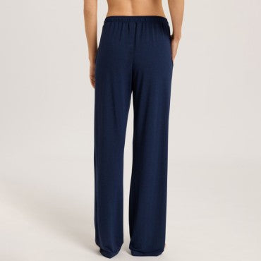 Hanro Natural Elegance pyjamas bukser deep navy Blå 2