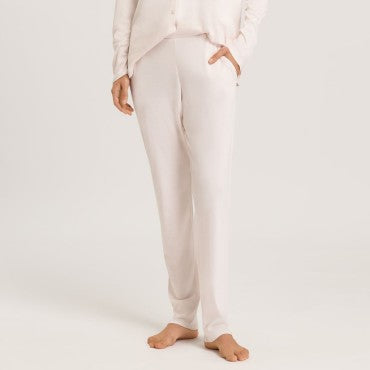 Hanro Grand Central pyjamasbukser lange moonlight Hvid 1