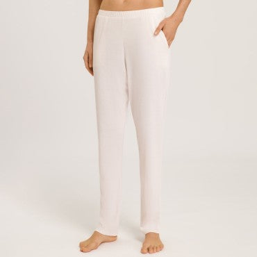 Hanro Grand Central pyjamasbukser lange moonlight Hvid 2