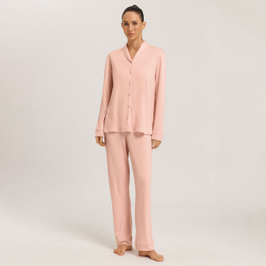 Hanro Natural Comfort Pyjamassæt blush Lyserød 1