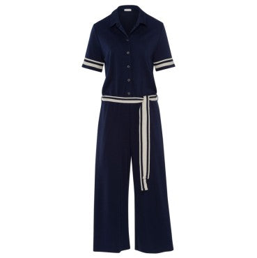 Hanro Madeleine loungewear buksedragt jumpsuit deep navy Blå 4