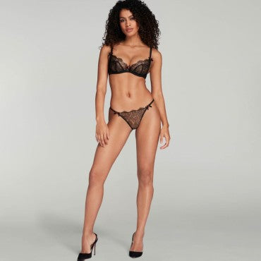 Agent Provocateur Lorna Lace klassisk rio trusse black black Sort 5
