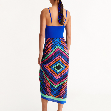 Arc-en-Ciel Crystal beachwear sarong