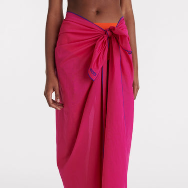 ERES Colorama Coton CABINE strandtøj sarong smile Lyserød 1