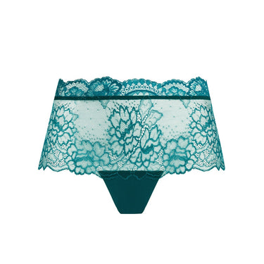 Lise Charmel Sublime en Dentelle boyshorts hipster trusse vert princess Grøn 6