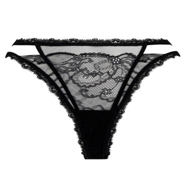 Lise Charmel Feerie Couture lav string black Sort 4