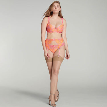 Agent Provocateur Yara strømpeholder pink pink/orange Lyserød 4