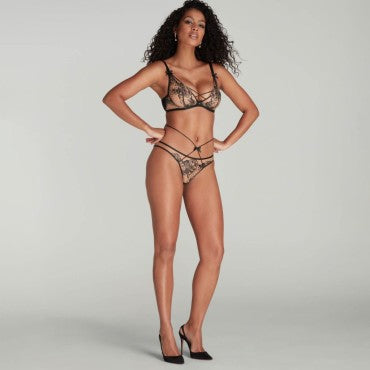 Agent Provocateur Kalia klassisk rio trusse black/sand Sort 3