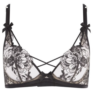 Agent Provocateur Kalia bh med bøjle black/sand Sort 9