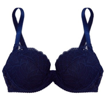 Viola Sky Miss Loulou vatteret push-up bh navy blue Blå 2