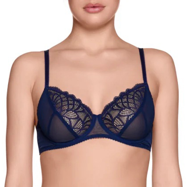 Viola Sky Miss Loulou bh fuld skål navy blue Blå 1
