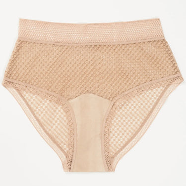 ELSE Lingerie Bella klassisk/høj talje trusse oat milk Beige 3