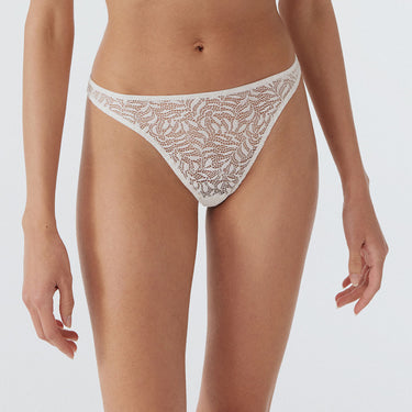 ELSE Lingerie Acacia string off white Hvid 1