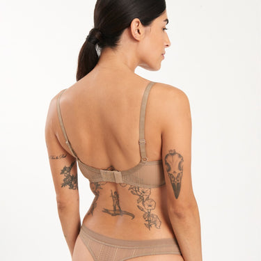 ELSE Lingerie Izzy bh med bøjle taupe Brun 2