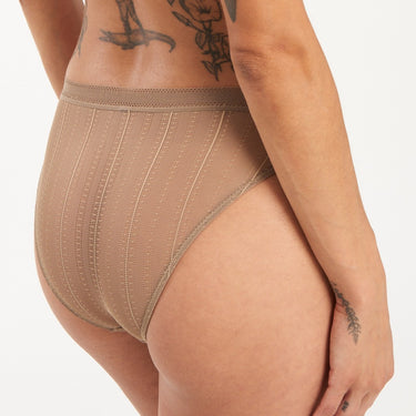 ELSE Lingerie Izzy klassisk rio trusse taupe Brun 3