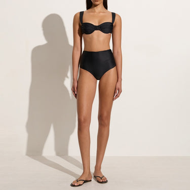 Faithfull the Brand Roma SOL bikinitop med bøjle black Sort 4