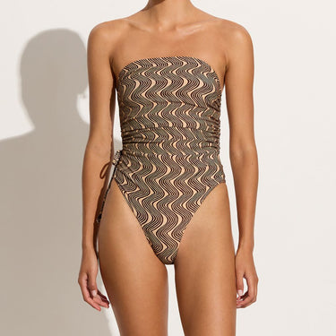 Faithfull the Brand Marae badedragt stropløs nilo print 1
