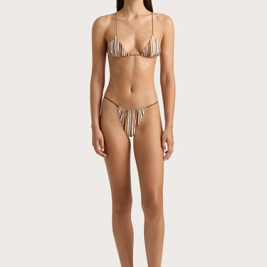 Faithfull the Brand Elea bikinitop trekant multi stripe 4