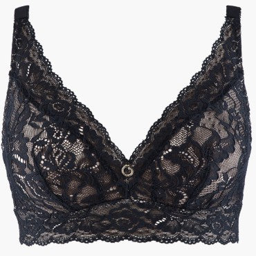 Aubade Rosessence bh uden bøjle trekant black Sort 6